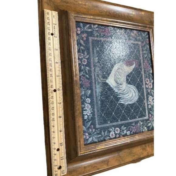 Original Old Rooster Signed by Kimberly Poloson - Picture 8 of 11